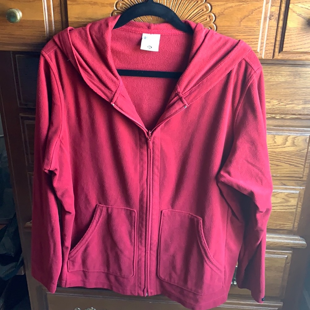Plus Size Columbia Zip Up Hoodie